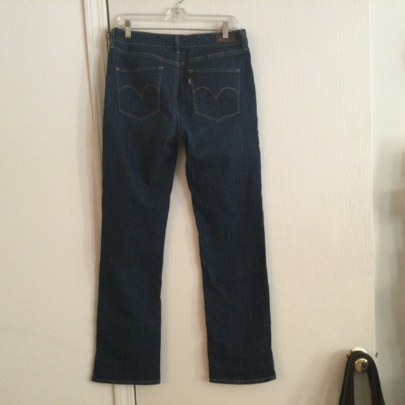 Levi’s for Brooks Brothers Demi Curve Classic Straight Leg Denim Jeans SZ 10M 30 - Picture 5 of 15
